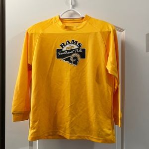 Youth Medium Southeast Polk Rams long sleeve shirt